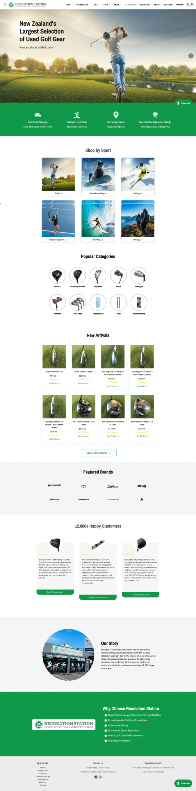 Homepage After